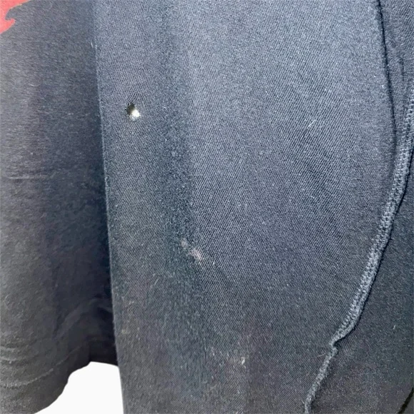 Vintage UNIF “In Halin” WTF black with logo graphic sleeveless top size small - Picture 4 of 7